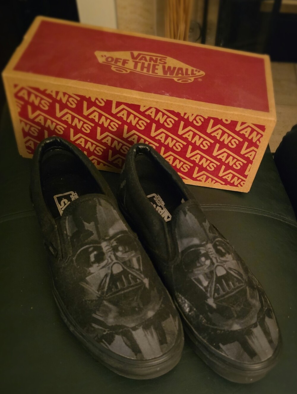 Vans Star Wars Slip-Ons w/Darth Vader Motif
